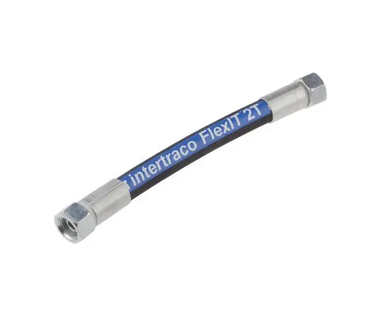 63-6762-61　256mm Synthetic Rubber Hydraulic Hose Assembly, 275bar Max Pressure　110-2009
