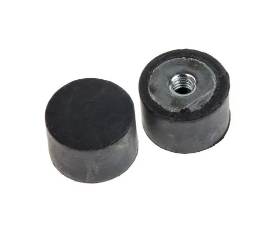 63-7009-77　RS PRO 10mm Stud Mount M4 16mm Diameter 15kg Compression Load, Female Only Natural Rubber　126-5946