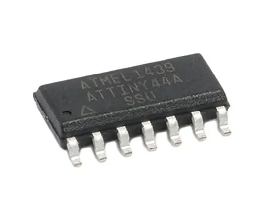 63-7029-11　Microchip Technology ATTINY44A-SSU, 8bit AVR Microcontroller, 20MHz, 4 kB Flash, 14-Pin SOIC　ATTINY44A-SSU