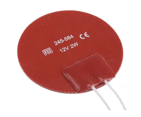 63-6603-02　RS PRO Silicone Heater Mat, 2 W, 12 V dc　245-584