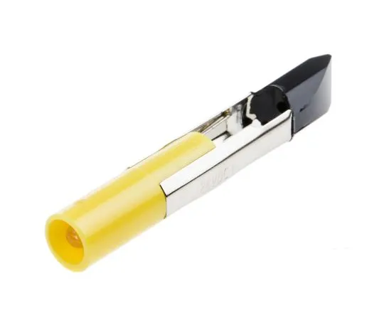 63-6581-65　LED Reflector Bulb, Telephone Slide, Yellow, Single Chip, 6.8mm dia., 24V ac/dc　204-158