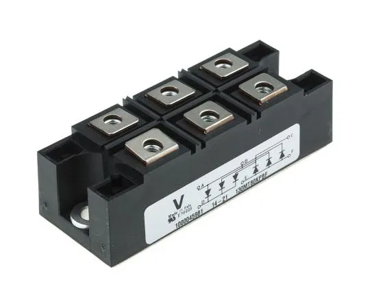 63-7353-60　Vishay VS-130MT80KPBF, 3-phase Bridge Rectifier Module, 160A 800V, 6-Pin INT-A-PAK　VS-130MT80KPBF