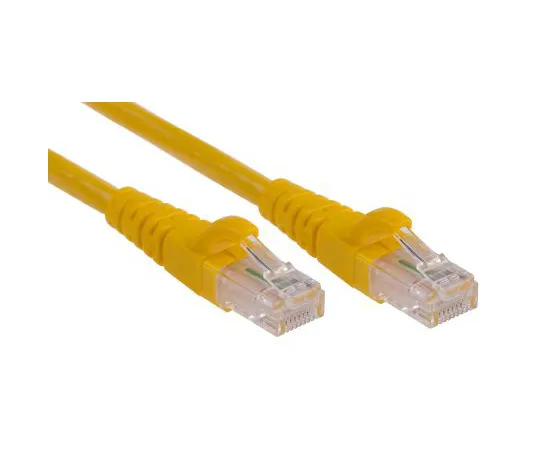 63-6702-97　RS PRO Yellow Cat6 Cable, U/UTP, Male RJ45/Male RJ45, Terminated, 5m　556-550