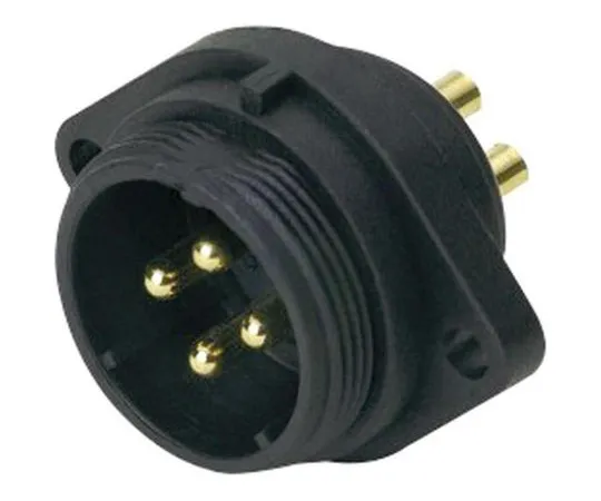 63-7026-09　RS PRO Flange Mount Connector, 3 contacts Socket　131-6379