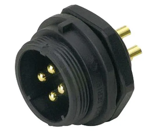 63-7026-02　RS PRO Panel Mount Connector, 3 contacts Socket　131-6371