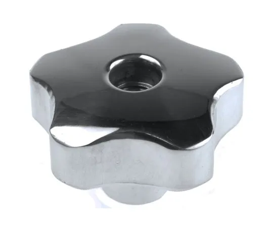 63-6666-98　RS PRO Silver Multiple Lobes Clamping Knob, M12　478-618