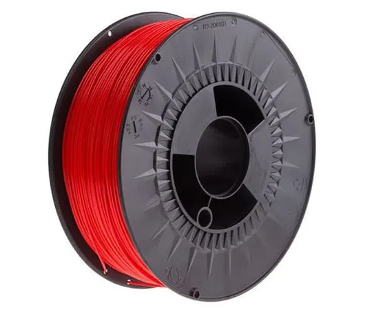 63-6987-97　RS PRO 1.75mm Red PLA 3D Printer Filament, 2.3kg　125-4341