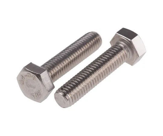 63-6576-48　Plain Stainless Steel Hex, Hex Bolt, M8 x 35mm　190-298