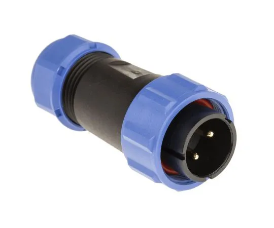 63-6951-80　RS PRO Cable Mount Connector, 2 Contacts　124-6686