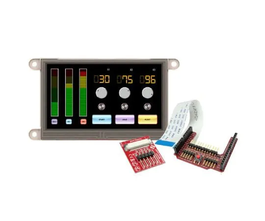 63-6990-62　4D Systems gen4-uLCD-43DCT-CLB-AR TFT LCD Colour Display / Touch Screen, 4.3in, 480 x 272pixels　gen4-uLCD-43DCT-CLB-AR