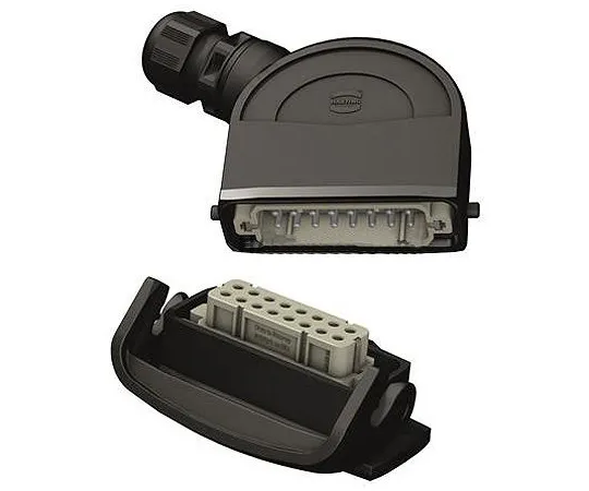 63-6989-27　Han-Eco Series size 16 A Surface Mount Connector Housing, 16A　19461160253