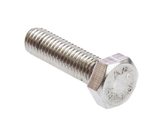 63-6576-47　Plain Stainless Steel Hex, Hex Bolt, M8 x 30mm　190-282