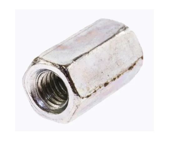 63-6610-16　18mm Bright Zinc Plated Steel Coupling Nut, M6　276-522