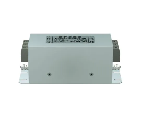 63-6658-27　RFI Filter 3-Phase 35 A Flange Mount 3.4 mA 1 Stage 1.7 mΩ UL 1283　B84143A0035R106