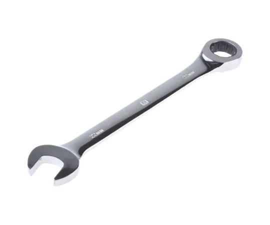 63-6671-74　RS PRO Metric 22 mm Chrome Combination Ratchet Spanner　487-040