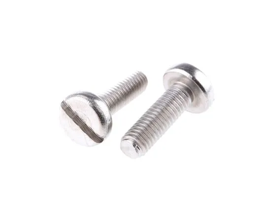 63-6576-03　RS PRO, M5 Pan Head, 16mm Stainless Steel Slot A4 316 Plain　189-462