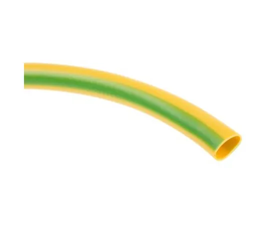 63-6634-46　RS PRO PVC Green/Yellow Protective Sleeving, 4mm Diameter, 30m Length　404-162