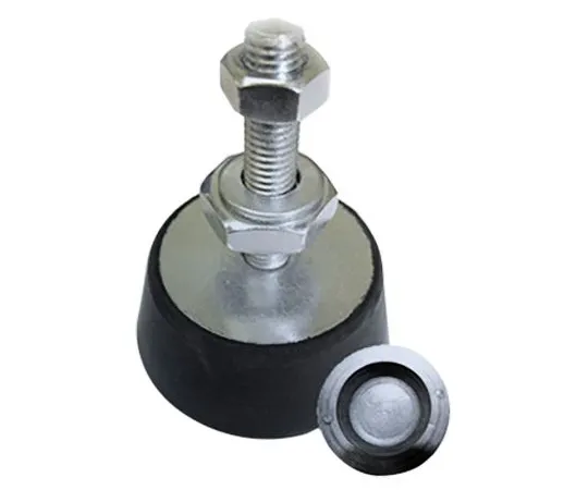 63-7006-92　RS PRO Cylindrical M8 Zinc Plated Steel Anti-Vibration Mount 65 Compression Load ,49mm dia. Natural Rubber +100°C　126-3902
