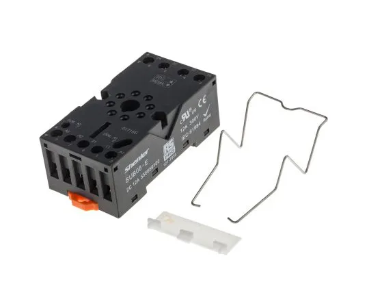 63-6809-10　RS PRO Relay Socket for *** with RS PRO RUB Relays 8 Pin, DIN Rail, 300V　121-7839