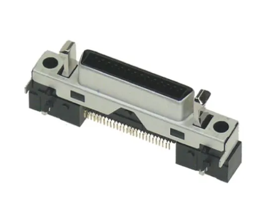 63-6823-04　Board Connection Socket DH Series 24.2 mm 27 Pole 2 Row Light Angle Surface Mounting 1 Set (70 Pieces)　DH60A-27P