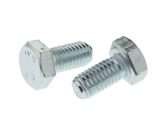 63-6695-65　Zinc plated & clear Passivated Steel Hex M8 x 16mm Set Screw　527-498