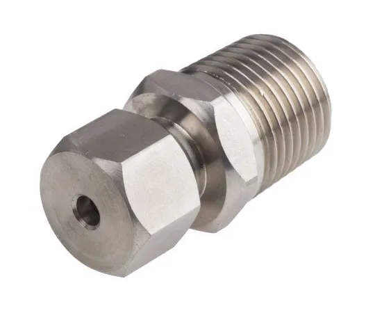 63-6613-59　RS PRO Thermocouple Compression Fitting for *** with Thermocouple With 4.5mm Probe Diameter, 1/2 BSPT　286-787