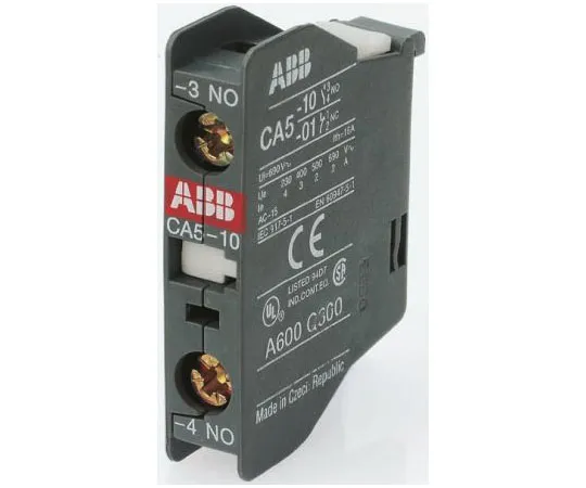 63-7326-36　ABB CAL5, NO/NC (2), Auxiliary Contact Block, Side Mount　1SBN010020R1011