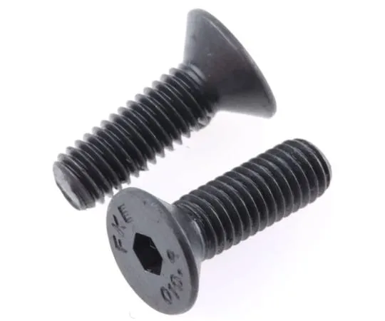 63-6612-85　RS PRO M5 x 16mm Hex Socket Countersunk Screw Black, Self-Colour Steel　281-473