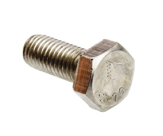 63-6692-89　Plain Stainless Steel Hex M10 x 25mm Set Screw　520-273