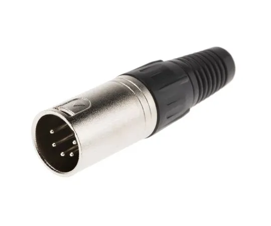 63-6653-95　RS PRO Cable Mount XLR Connector, Male, 5 Way　457-986