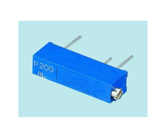 63-7336-97　Semi-Fixed Resistor 20 kΩ 0.5 W 15 Through Hole 1 Bag (5 Pieces)　CT-20EP20kOhm
