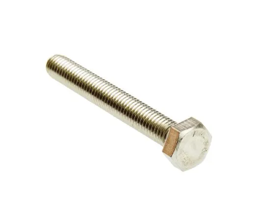 63-6576-53　Plain Stainless Steel Hex, Hex Bolt, M8 x 60mm　190-333