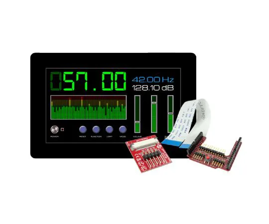 63-6990-65　4D Systems gen4-uLCD-70DCT-CLB-AR TFT LCD Colour Display / Touch Screen, 7in, 800 x 480pixels　gen4-uLCD-70DCT-CLB-AR