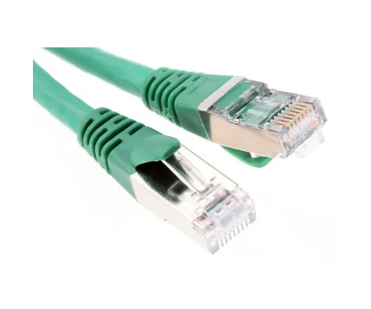 63-6703-17　RS PRO Green Cat6 Cable, F/UTP, Male RJ45/Male RJ45, Terminated, 500mm　556-679