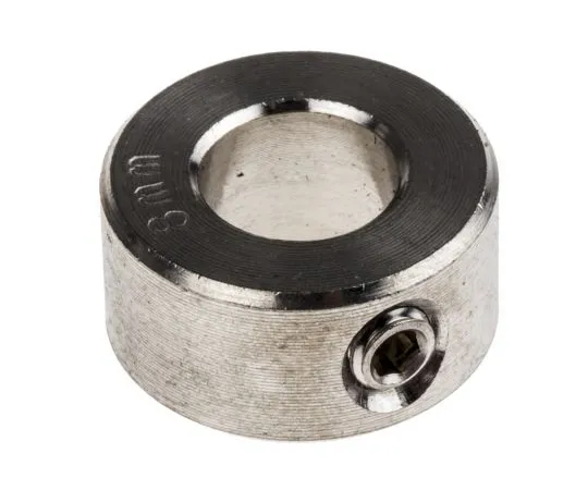 63-6831-99　RS PRO Collar One Piece Screw, Bore 8mm, OD 16mm, W 8mm, Stainless Steel　122-3450