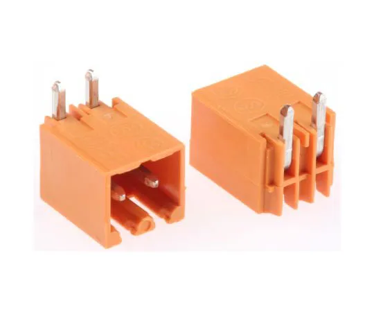 63-7351-06　Weidmüller OMNIMATE SL, 2 Way, 1 Row, Right Angle PCB Header　SL 3.50/02/90G 3.2SN ORBX - 1605070000