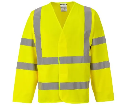 63-6960-16　RS PRO Yellow Unisex Hi Vis Jacket, XXL to XXXL　124-8199