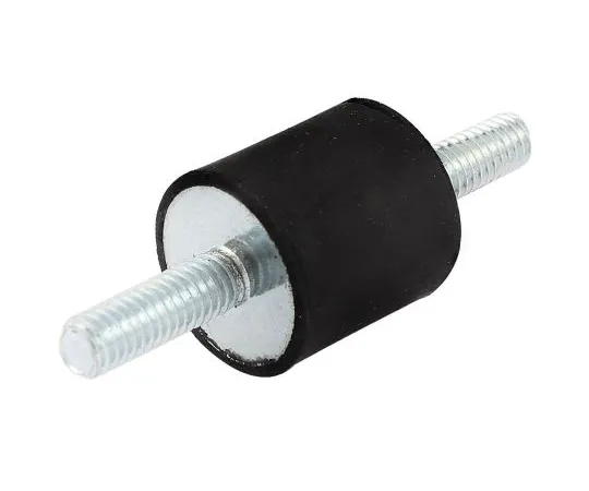 63-7007-28　RS PRO 100mm Stud Mount M16 100mm Diameter 400.6kg Compression Load, Male to Male Natural Rubber　126-3937