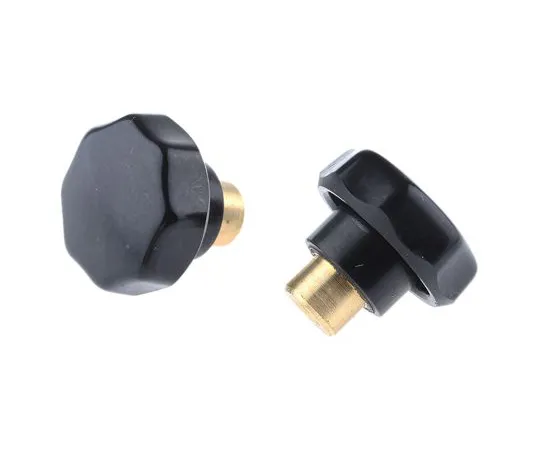 63-6717-19　RS PRO Black Multiple Lobes Clamping Knob, M5　686-159