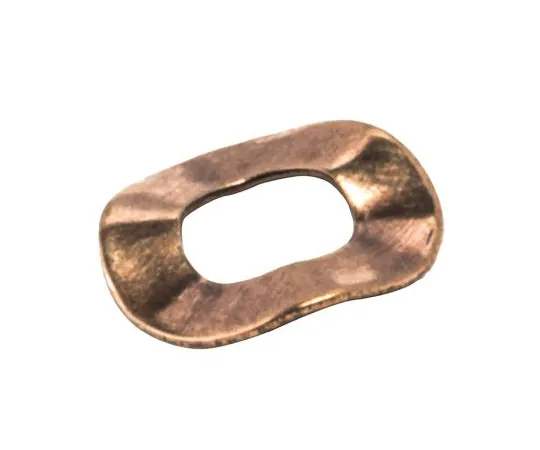 63-6614-41　Plain Copper Crinkle Locking & Anti-Vibration Washer, M2　289-635