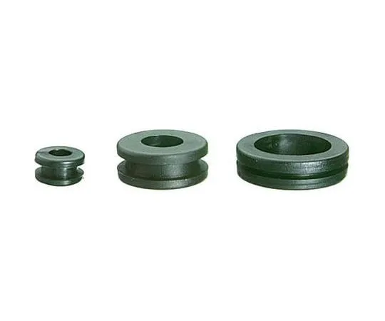 63-7342-31　SES Black PVC 8mm Round Cable Grommet for Maximum of 5 mm Cable Dia.　1070010010