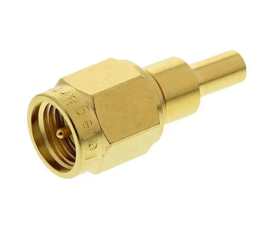 63-7024-78　Telegartner Straight 50Ω Cable Mount SMA Plug, Crimp Termination RG178 B/U, RG196 A/U　J01150B0601
