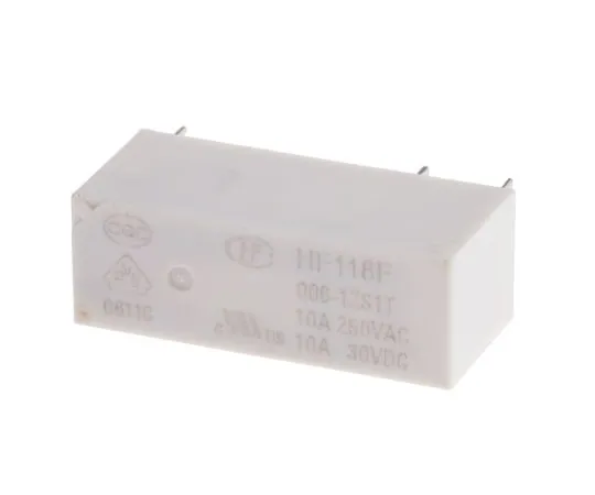 63-6665-72　RS PRO, 6V dc Coil Non-Latching Relay SPDT, 10A Switching Current PCB Mount Single Pole　476-684