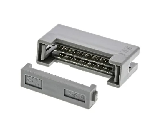 63-6787-79　IDC Connector 4600 Series 14 Pole 2.54 mm 2 Row Right Angle　4614-6001