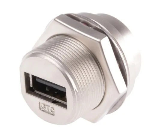 63-6829-42　RS PRO, Straight, Panel Mount, Socket Type A 2.0 USB Connector　122-3030