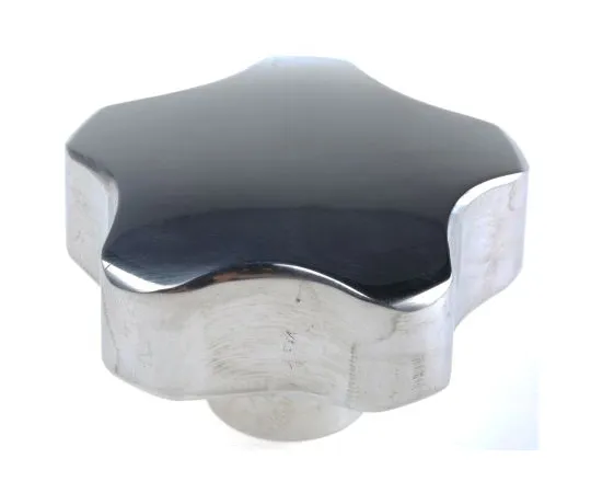 63-6666-80　RS PRO Silver Multiple Lobes Clamping Knob, M10　478-523
