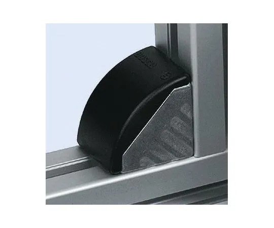 63-7329-49　Bosch Rexroth Black PP Angle Bracket Cap 45 mm strut profile , Groove 10mm　3842548863