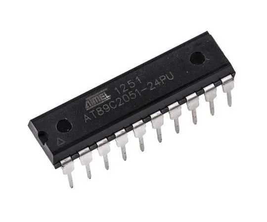63-7013-91　Microchip Technology AT89C2051-24PU, 8bit 8051 Microcontroller, 24MHz, 2 kB Flash, 20-Pin PDIP　AT89C2051-24PU