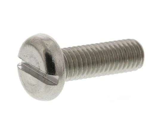 63-6695-44　RS PRO, M5 Pan Head, 16mm Stainless Steel Slot A2 304 Plain　527-088