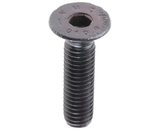 63-6612-86　RS PRO M5 x 20mm Hex Socket Countersunk Screw Black, Self-Colour Steel　281-489